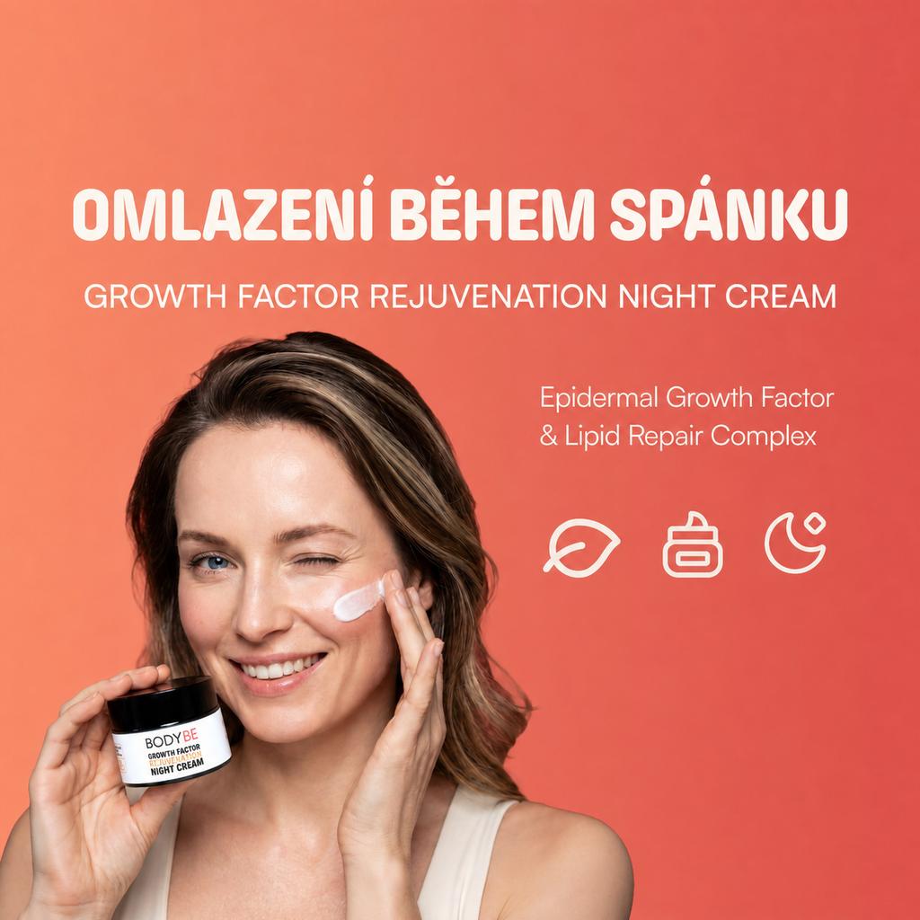 NIGHT CREAM – noční anti-aging péče s modelkou