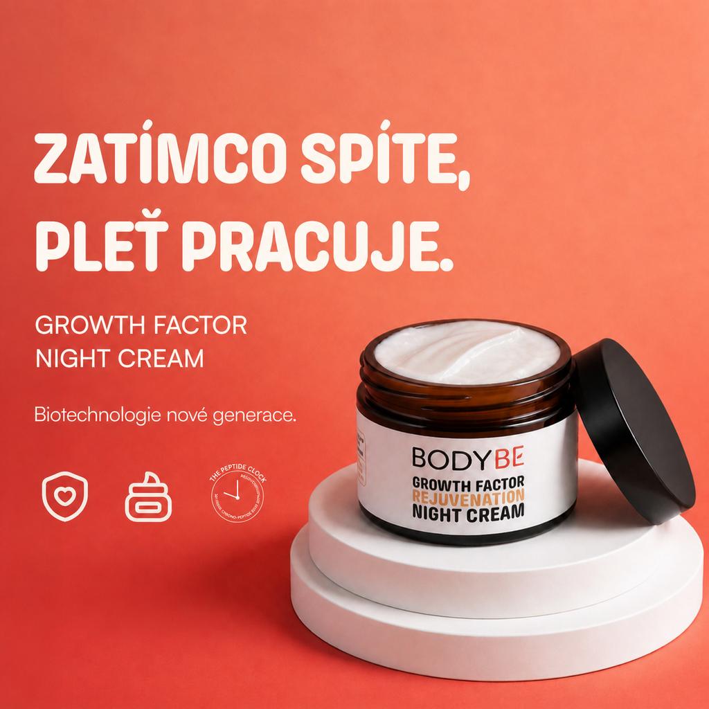 NIGHT CREAM – růstové faktory a noční regenerace pleti